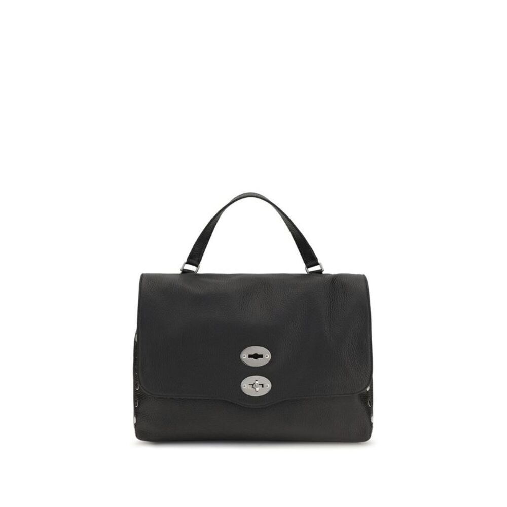 Zanellato Black Calf Leather Bos Taurus Women's Handbag
